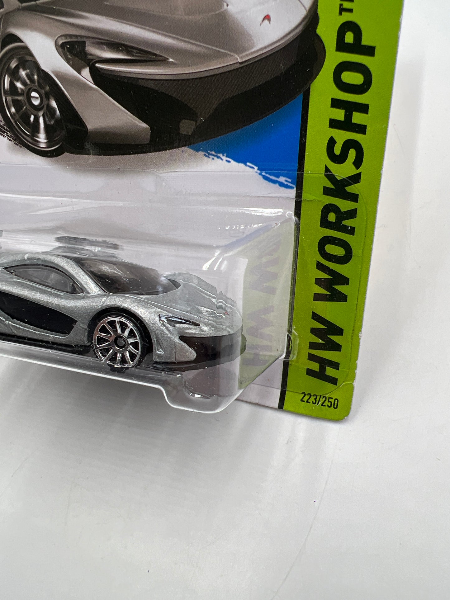 2015 Hot Wheels Workshop #223 McLaren P1 Silver 101B