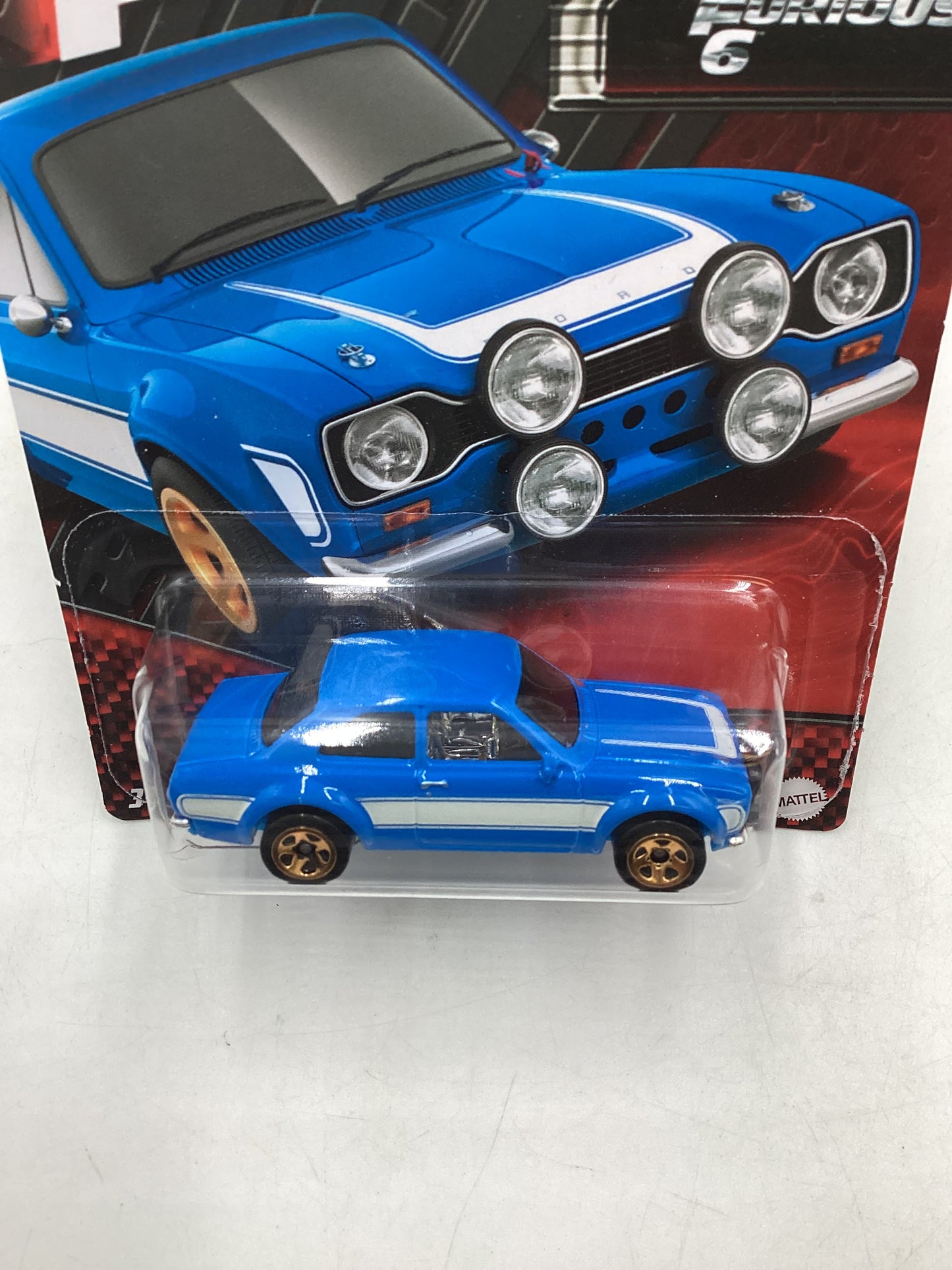 Hot Wheels 2023 Fast and Furious 6 #6 70 Ford Escort RS1600 73F