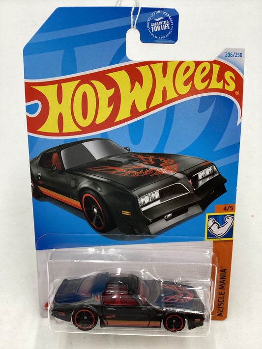 2024 Hot Wheels #206 77 Pontiac Firebird T/A Black 50C