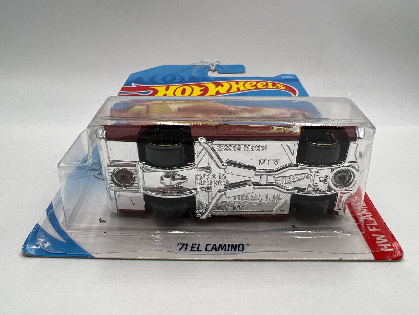 2019 Hot Wheels Flames #8 71 El Camino 11i