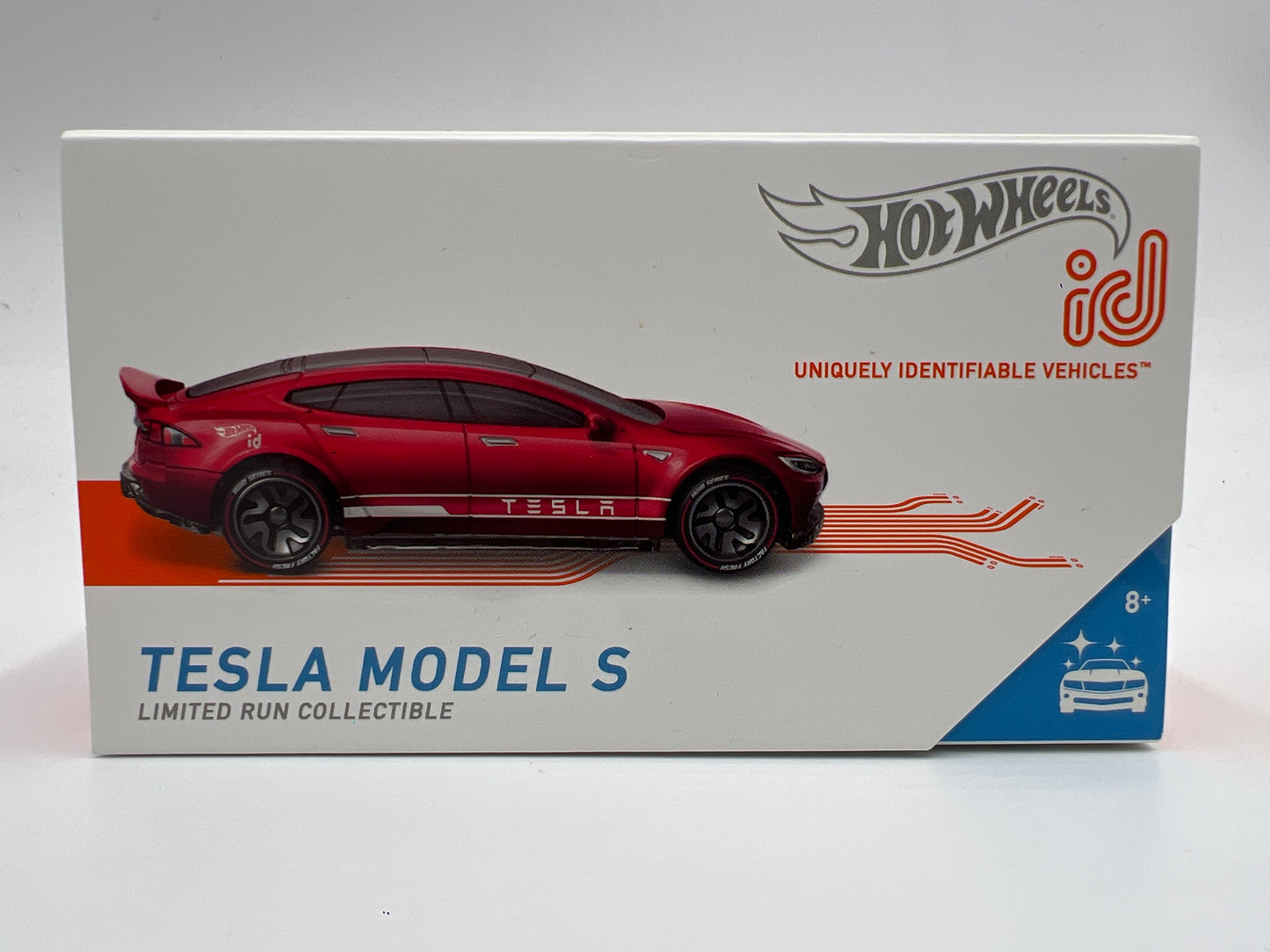 Hot Wheels iD Factory Fresh Series 1 #2 Tesla Model S Red Sealed