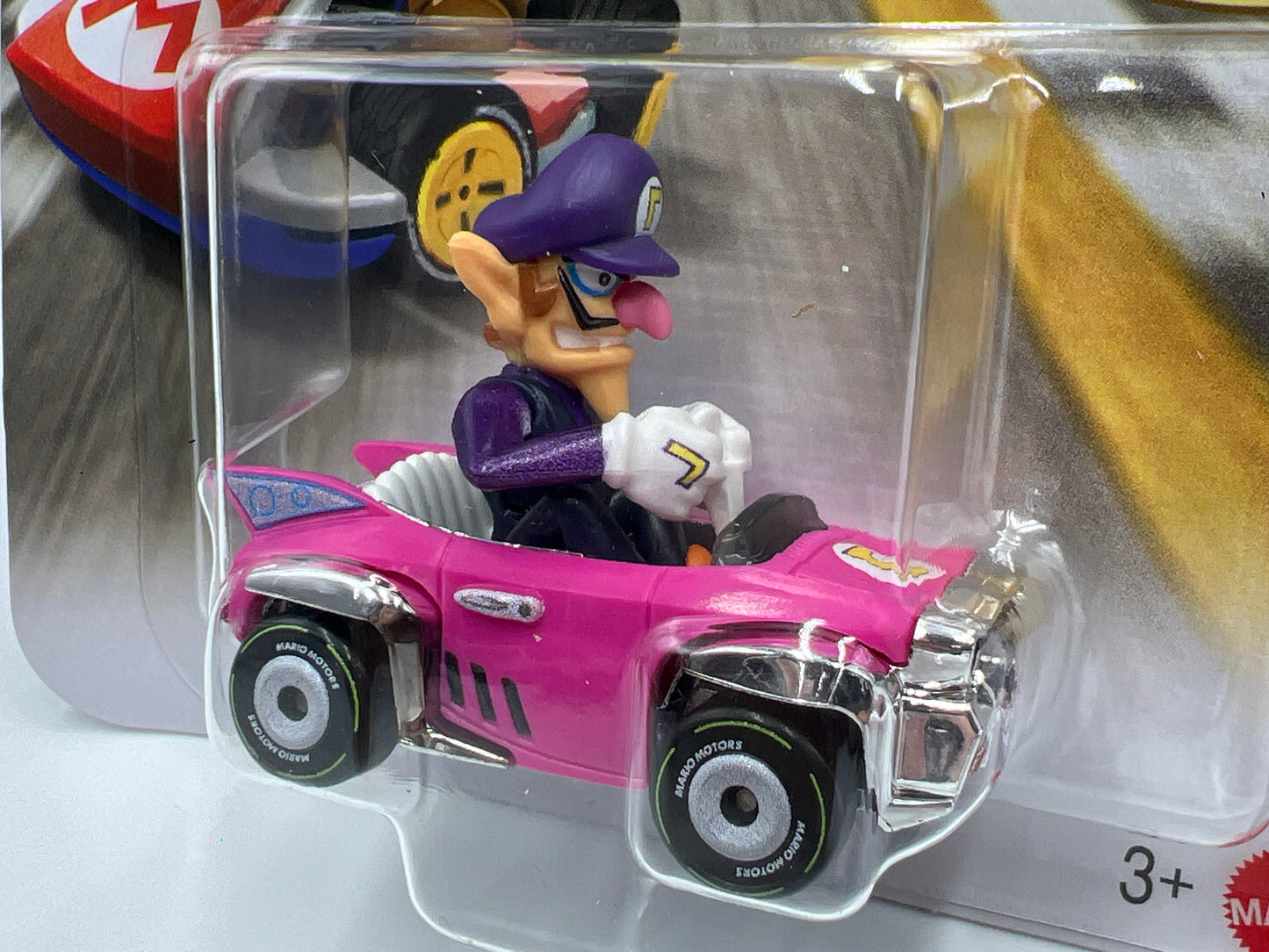 Hot Wheels Mario Kart Waluigi Badwagon 121A