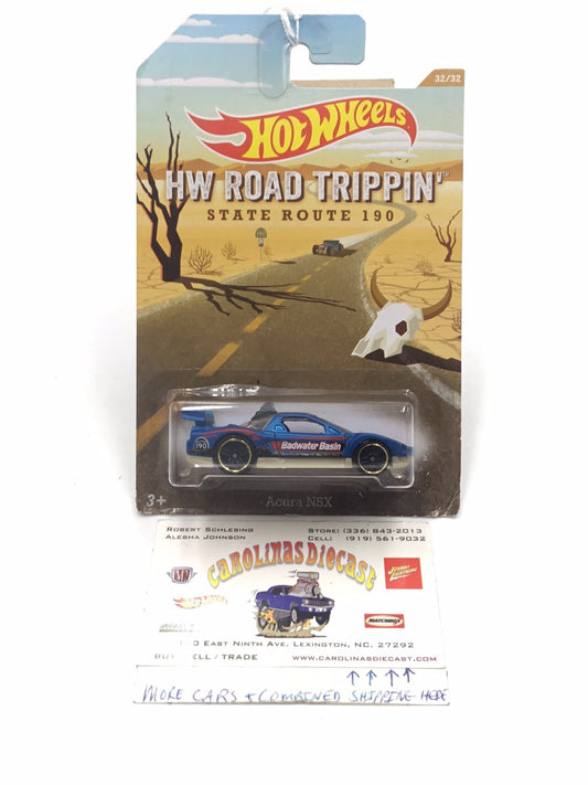 Hot Wheels Road Trippin Acura NSX #32 W7