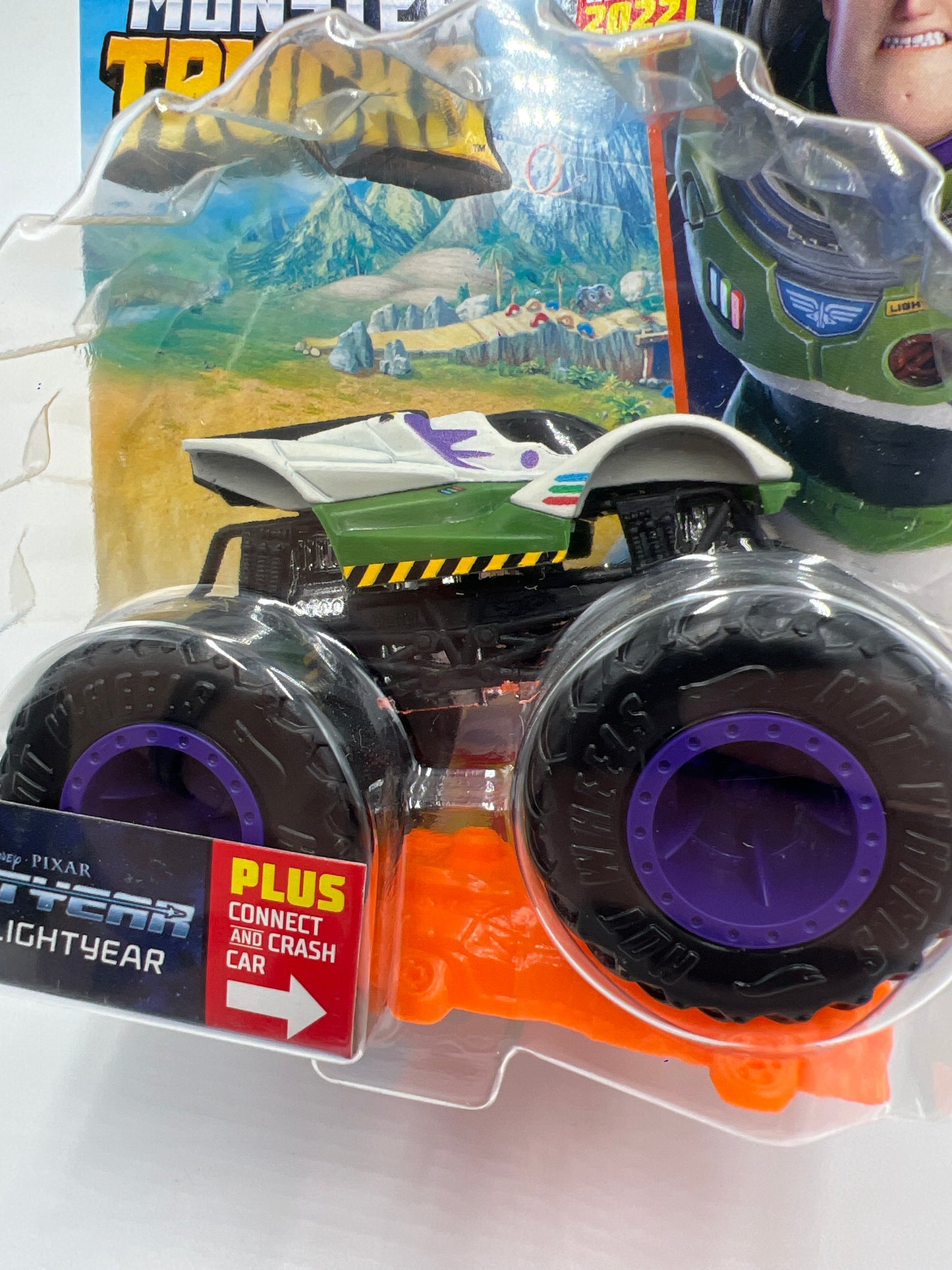2022 Hot Wheels Monster Trucks Disney Pixar #53 Buzz Lightyear 131D