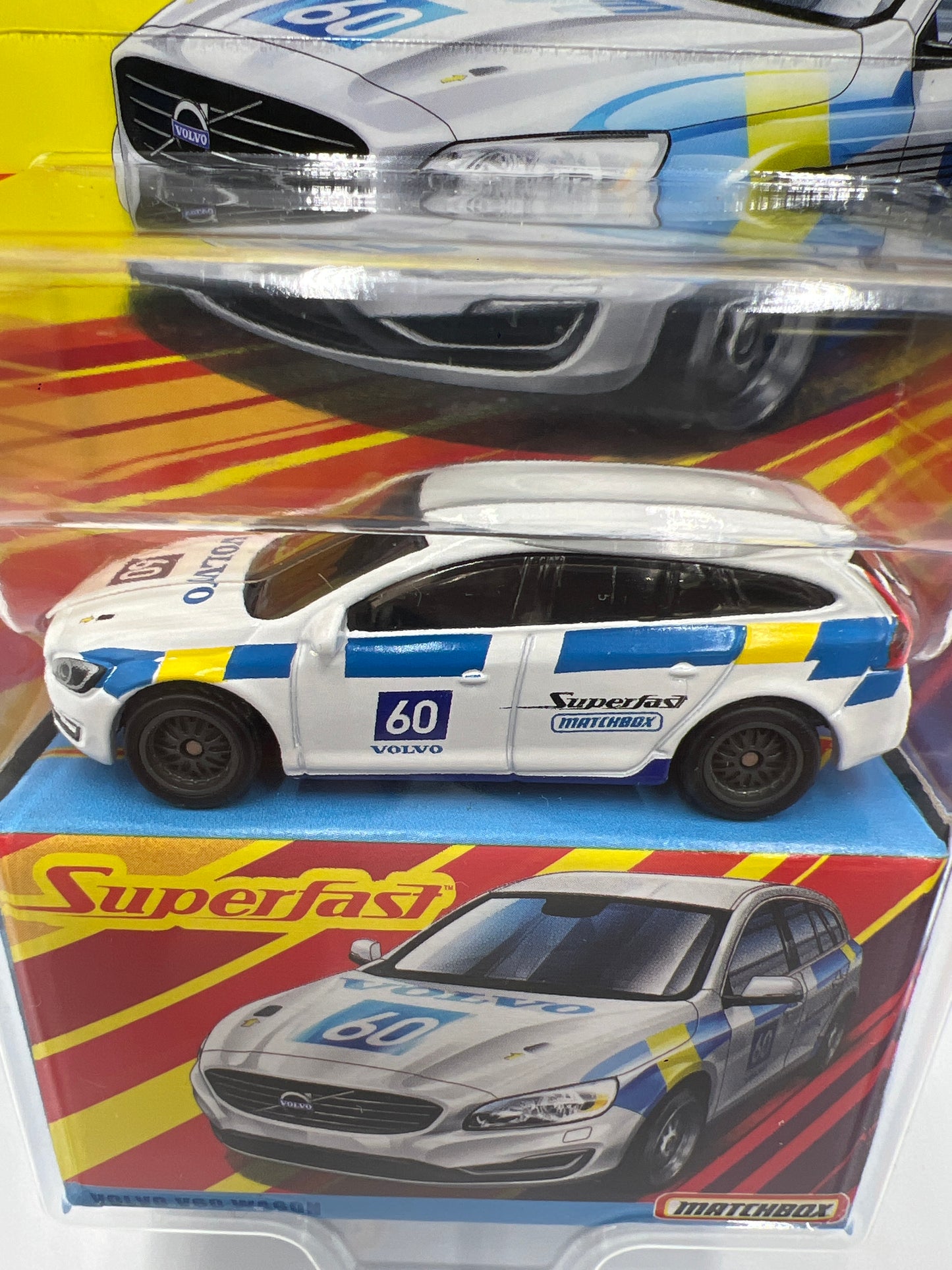 Matchbox Superfast #05 Volvo V60 Wagon White 169H