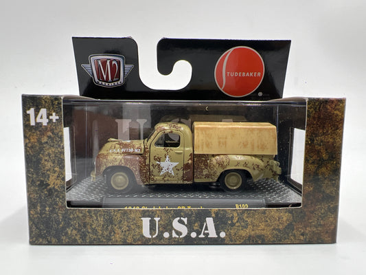 2025 M2 Machines 1949 Studebaker 2R Truck USA R102