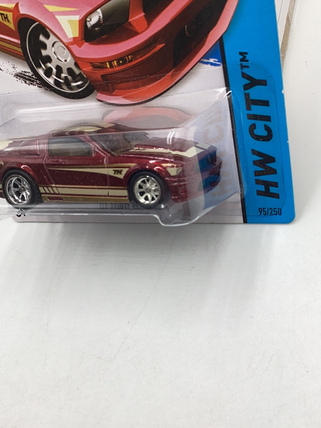 2014 hot wheels super treasure hunt #95 07 Ford Mustang W