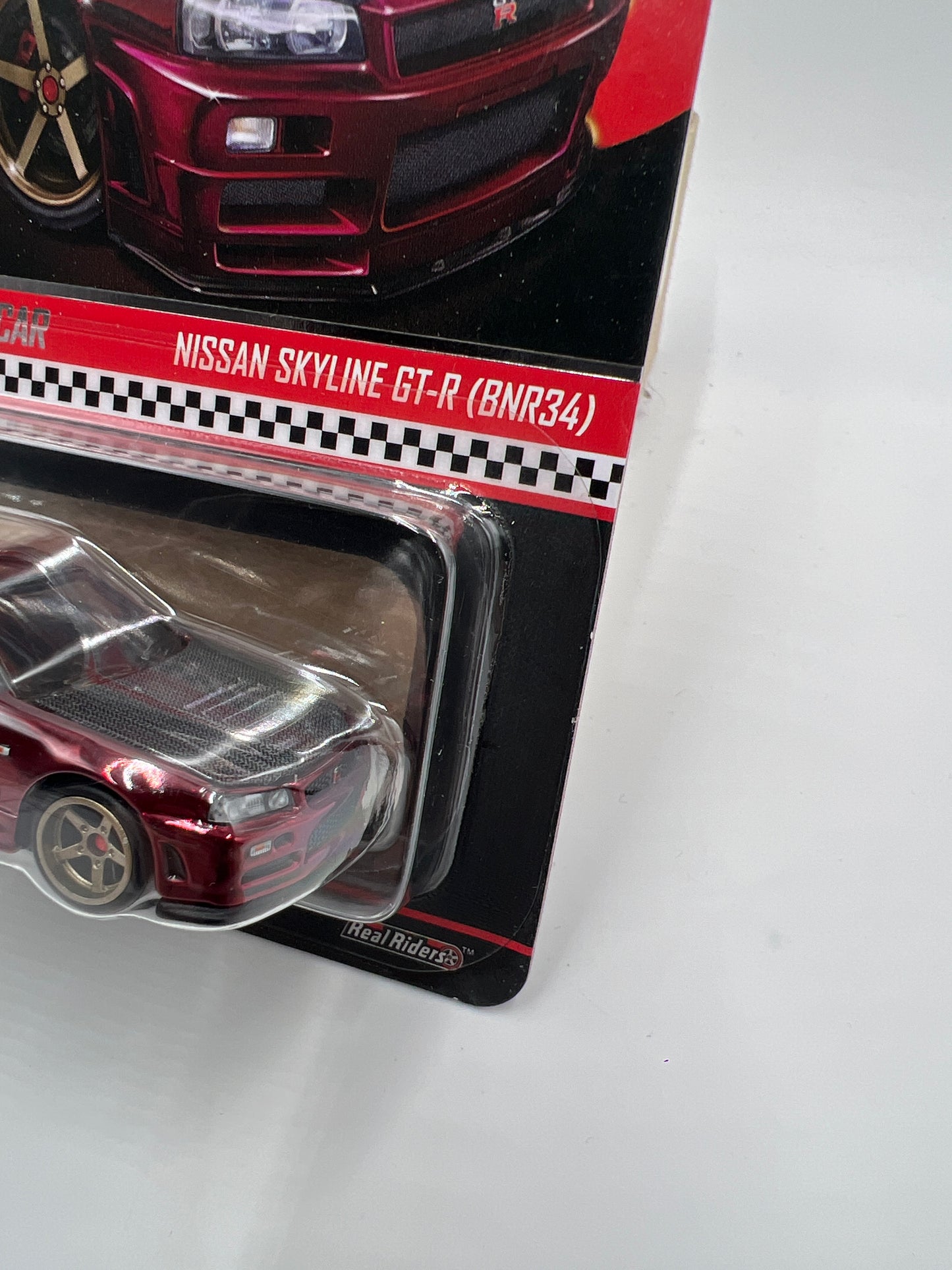 2024 Hot Wheels RLC sELECTIONs Car Nissan Skyline GT-R BNR34 Red W/Protector