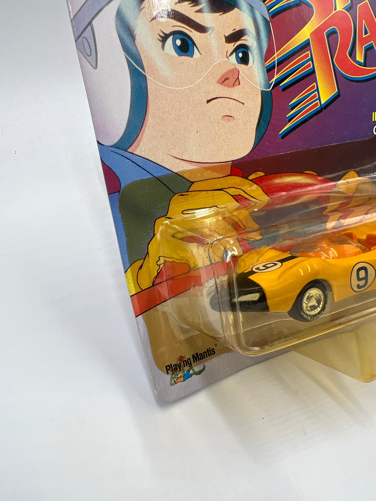 Johnny Lightning White Lightning Chase Speed Racer 2000 CEL #9 Racer X Shooting Star Yellow