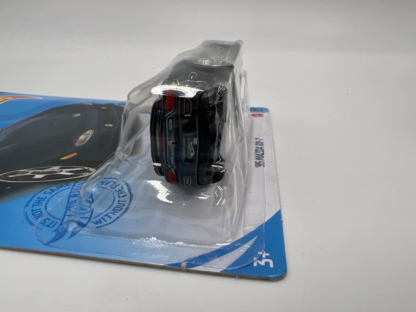 2021 Hot Wheels Super Treasure Hunt #88 95 Mazda RX-7 Black W/Protector