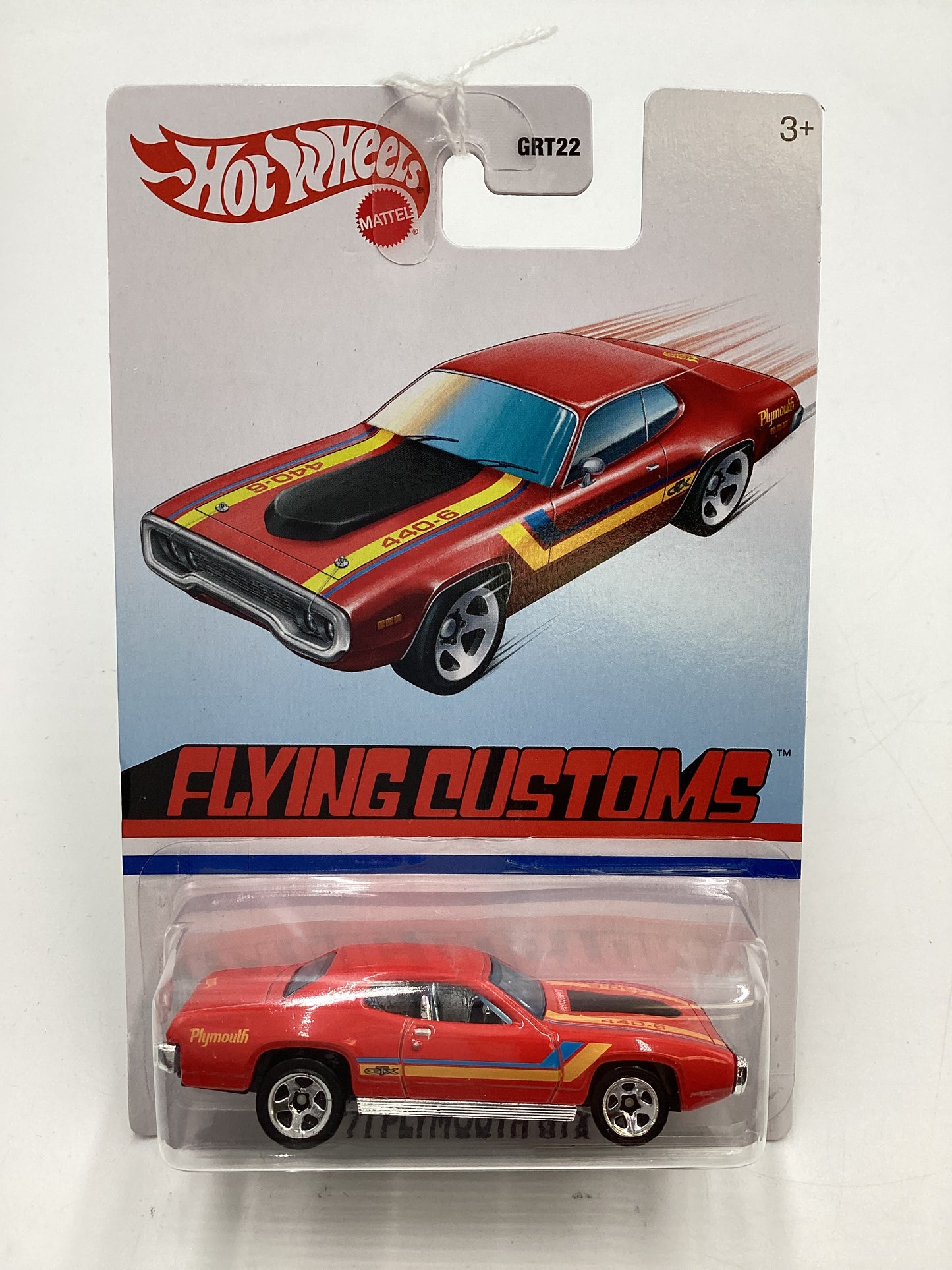 Hot Wheels Target Exclusive Flying Customs 71 Plymouth GTX Red 157C