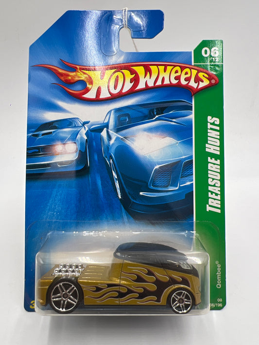 2008 Hot Wheels Treasure Hunts #166 Qombee Gold/Black 273D