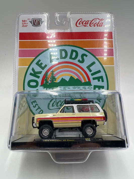 M2 Machines Coca Cola 1973 Chevrolet K5 Blazer A37