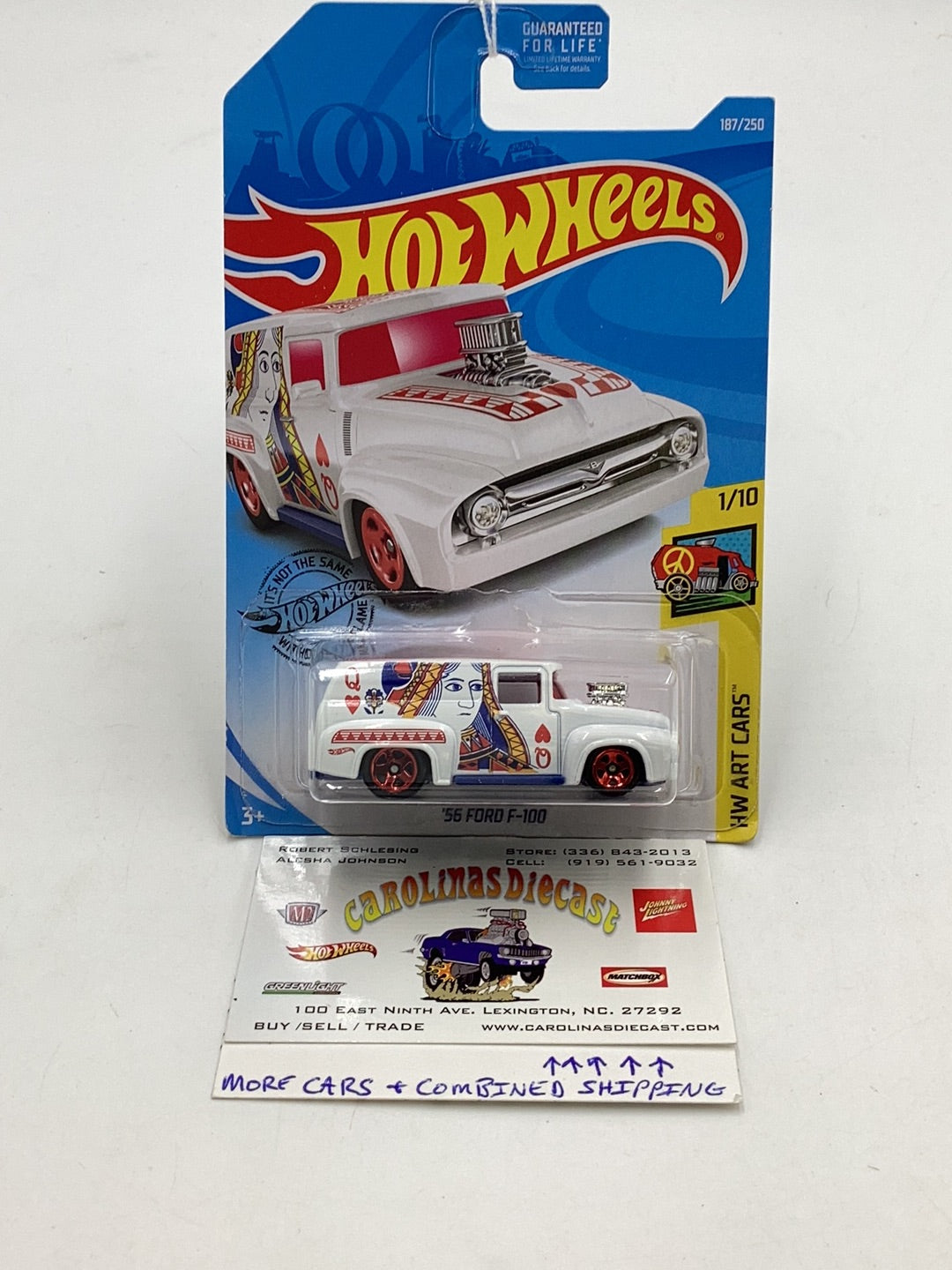 2019 Hot Wheels #187 56 Ford F-100 34A