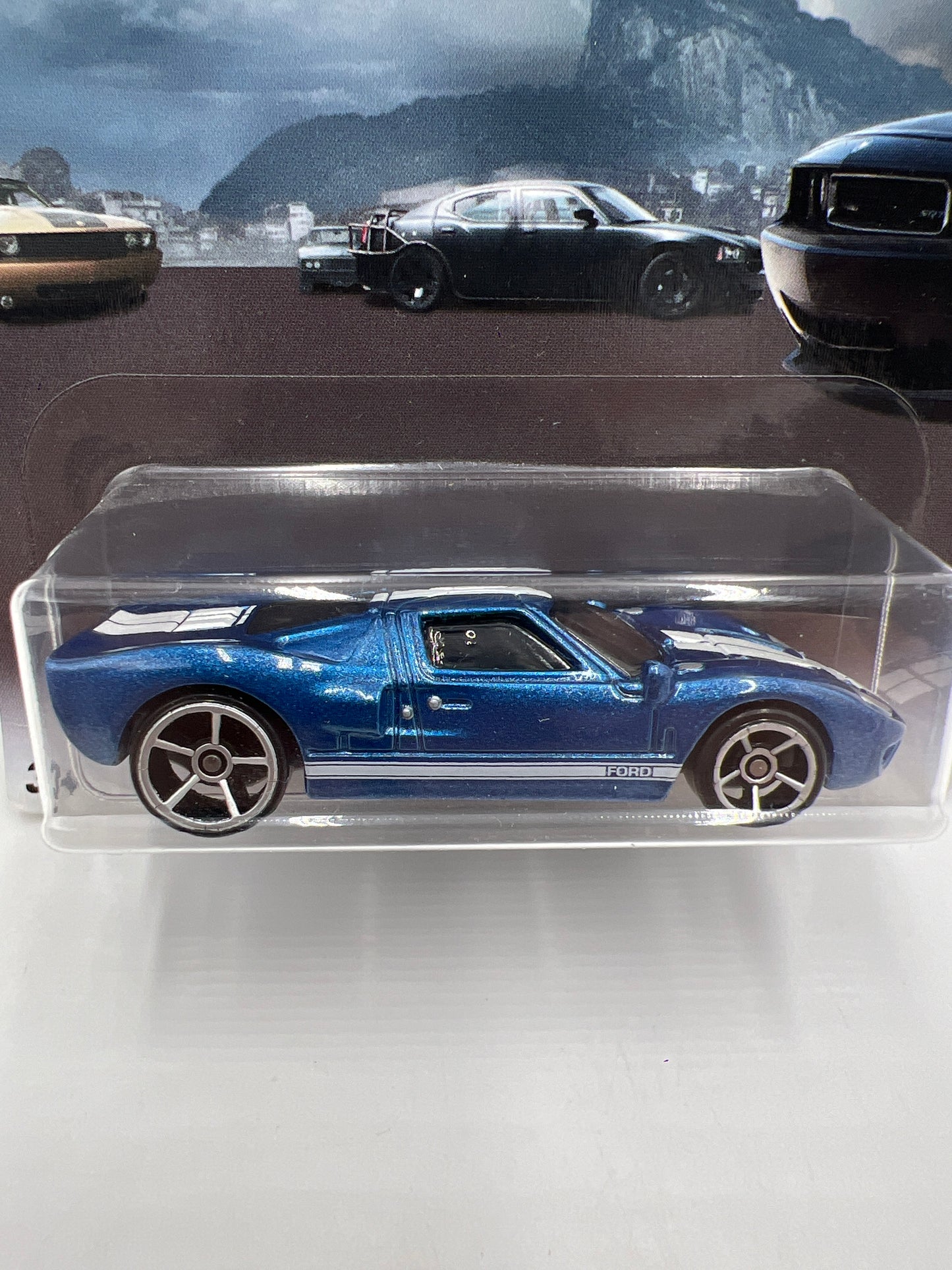 Hot Wheels Fast and Furious Fast Five #3 Ford GT-40 Blue 72H