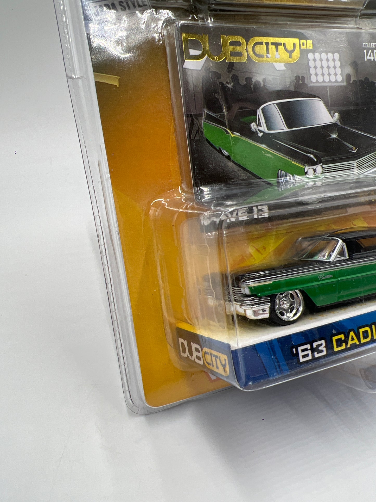 Jada Dub City Old Skool Wave 13 #140 63 Cadillac Green/Black SR