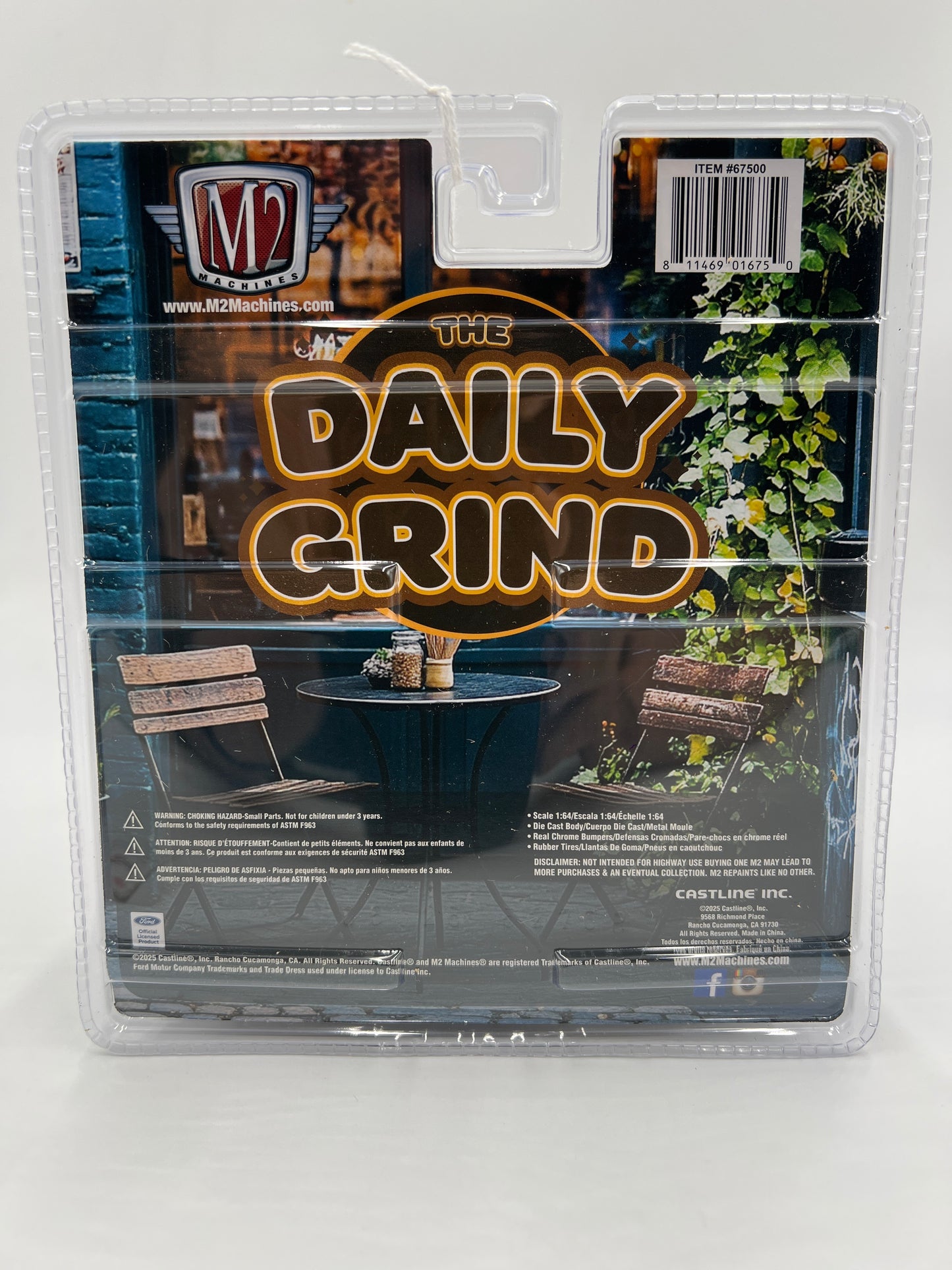 2025 M2 Machines Diorama The Daily Grind 1965 Ford Falcon Club Wagon R15