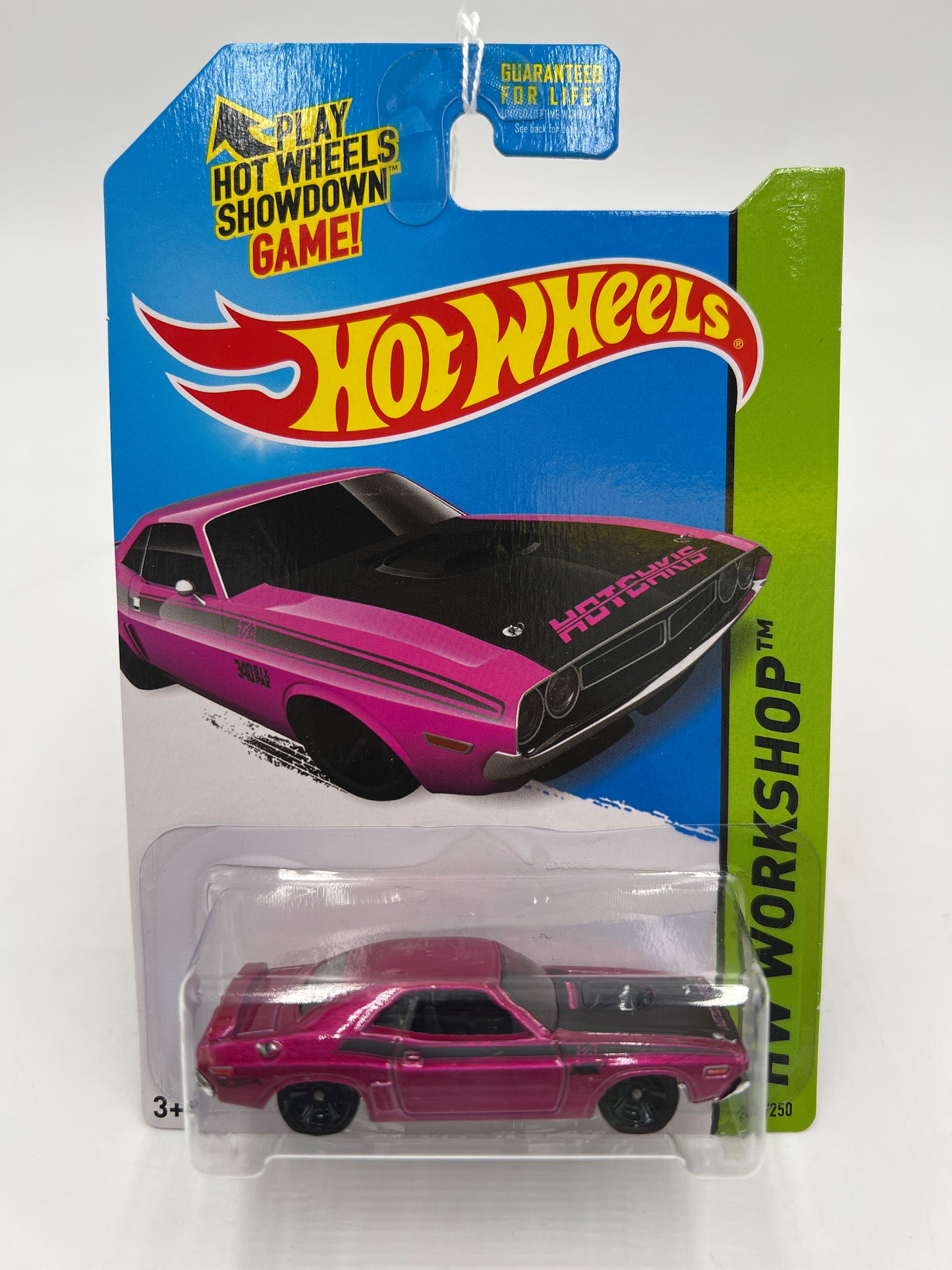 2014 Hot Wheels Workshop #242 71 Dodge Challenger Pink 41B