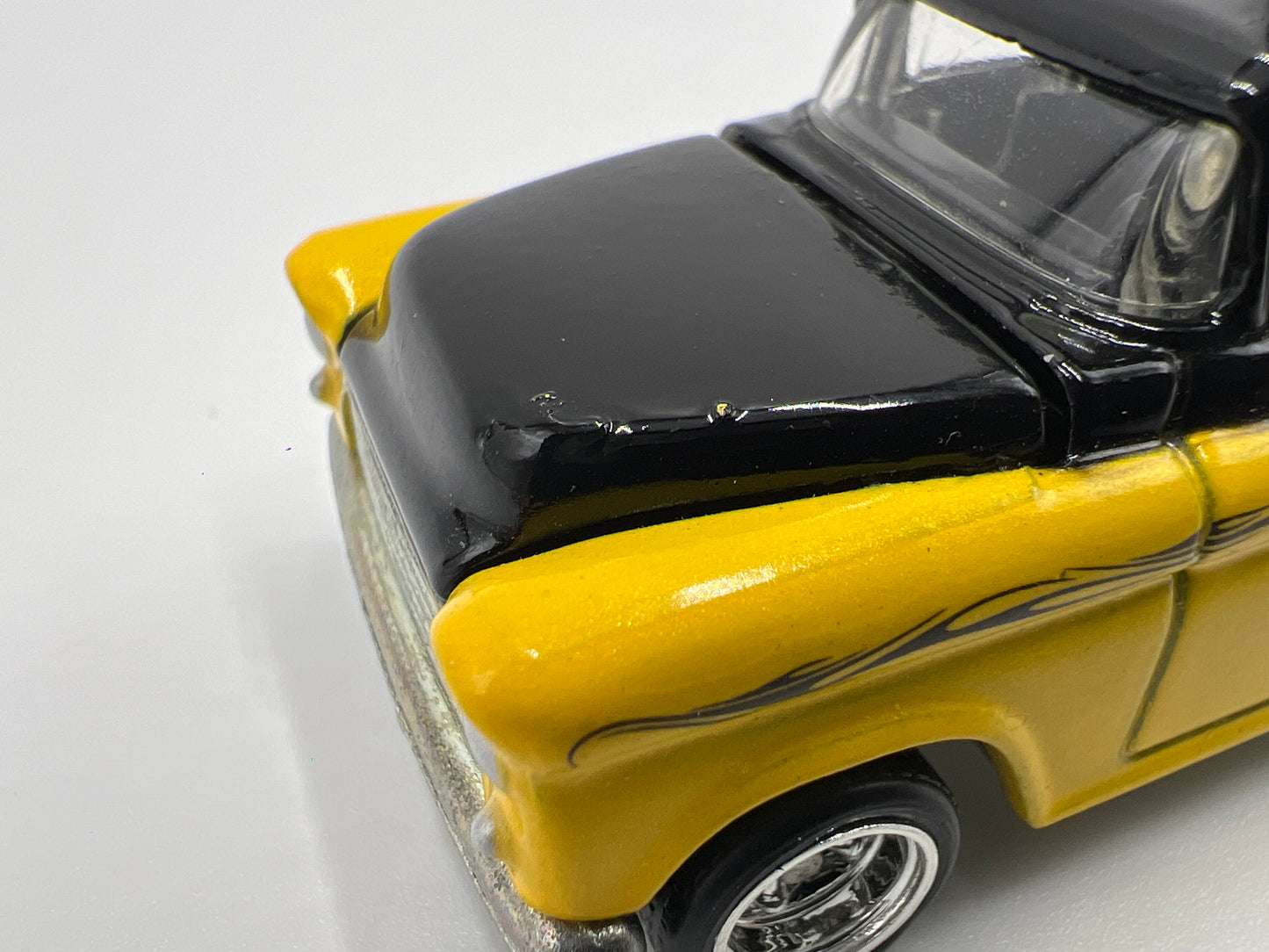 2008 Hot Wheels 1/64 8th Collectors Nationals 1/3000 56 Flashsider Black/Yellow Loose