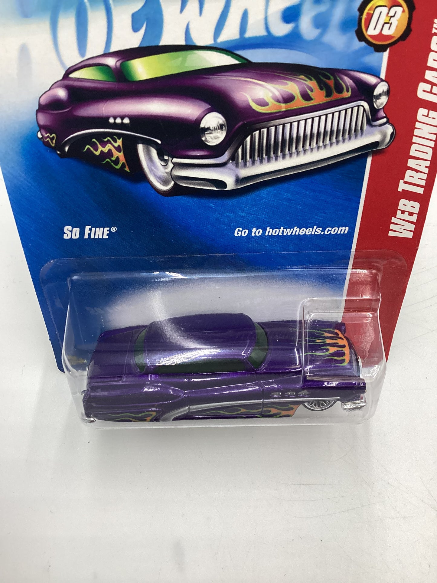 2008 Hot Wheels Web Trading Cars #79 So Fine Purple EE4