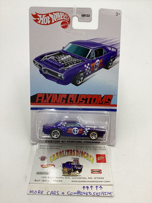 Hot Wheels Target Exclusive Flying Customs Custom 67 Pontiac Firebird Blue