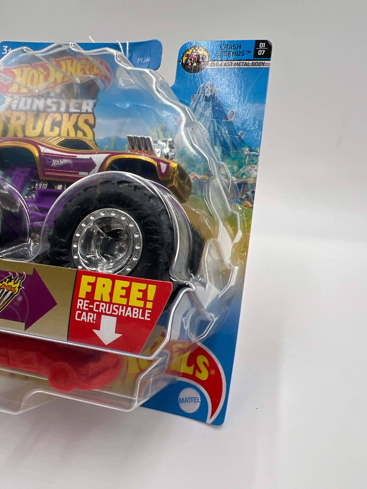 Hot Wheels Monster Trucks Crash Legends #2 Rodger Dodger 131F