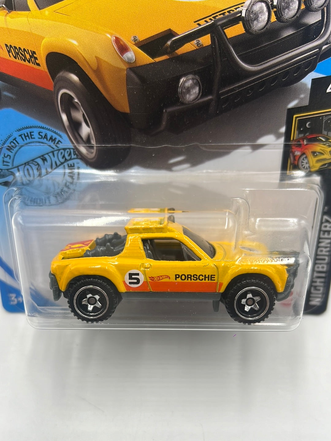 2020 hot wheels #242 Porsche 914 Safari yellow 101F