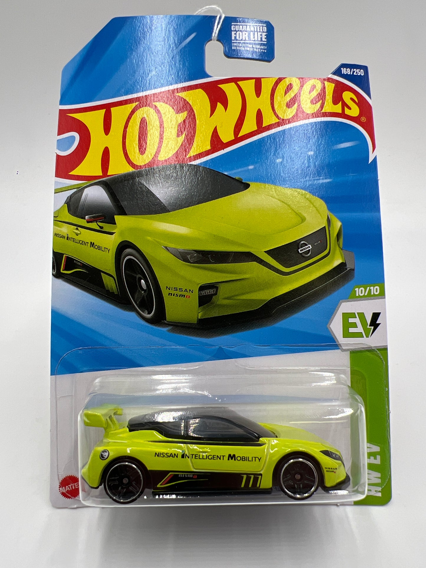 2025 Hot Wheels J Case Treasure Hunt #168 Nissan Leaf Nismo RC02 Light Green 275A