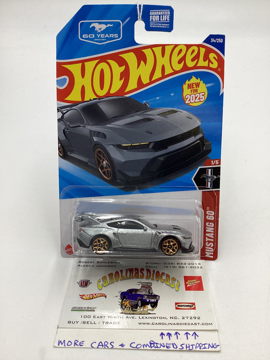 2025 Hot Wheels B case #34 Ford Mustang GTD