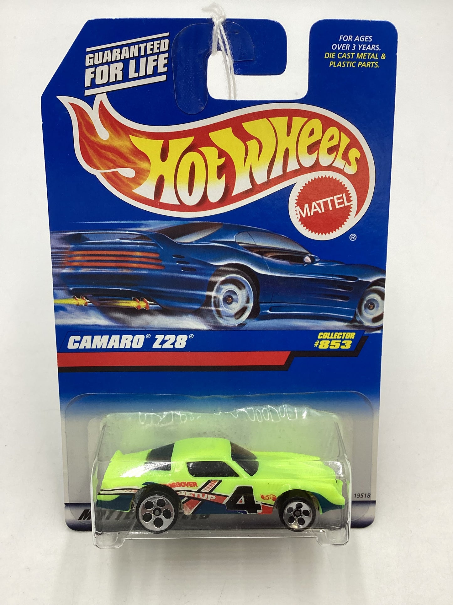 1998 Hot wheels #853 Camaro Z28 17H