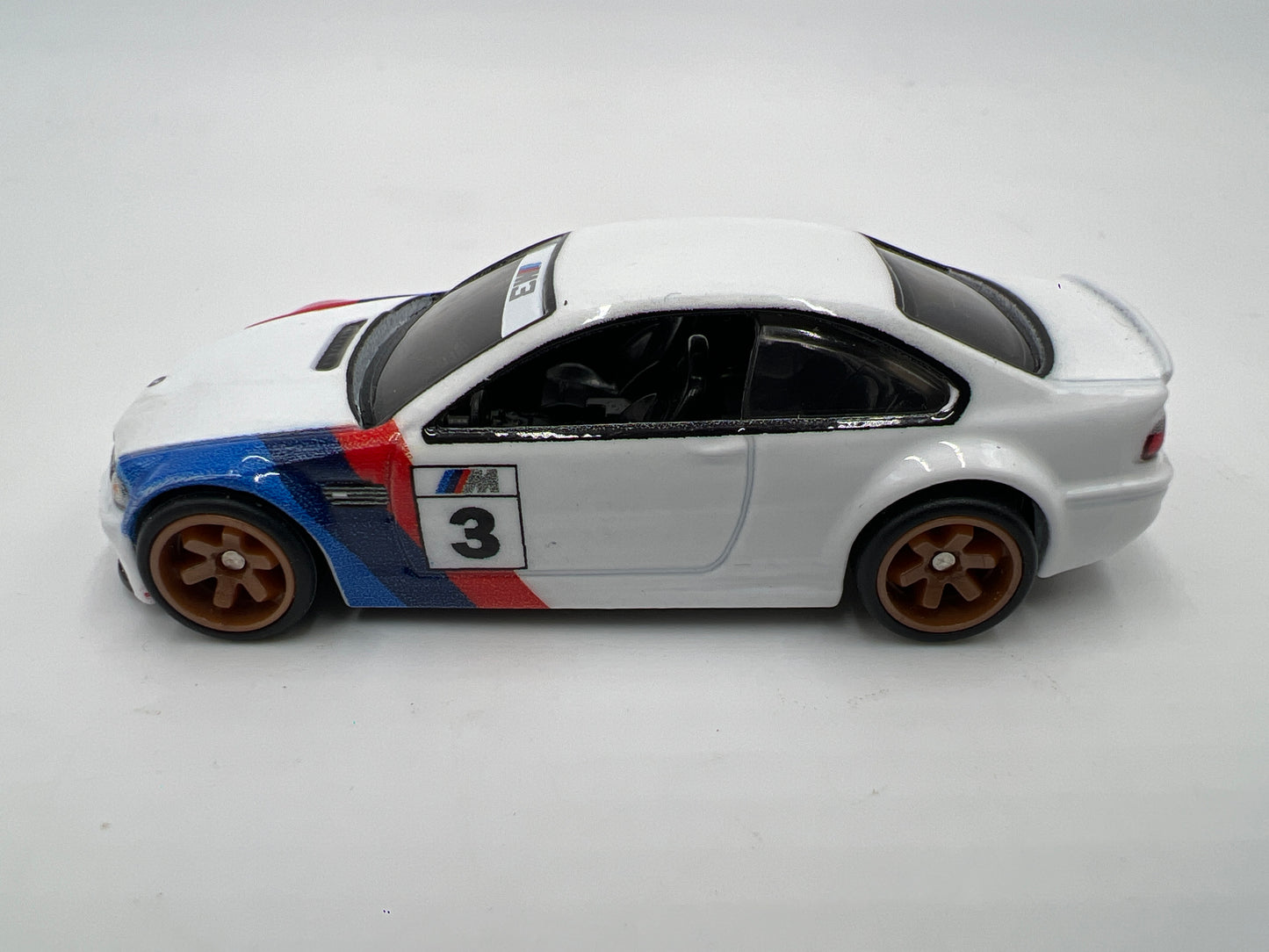 Hot Wheels Diorama Premium BMW M3 E46 White Loose