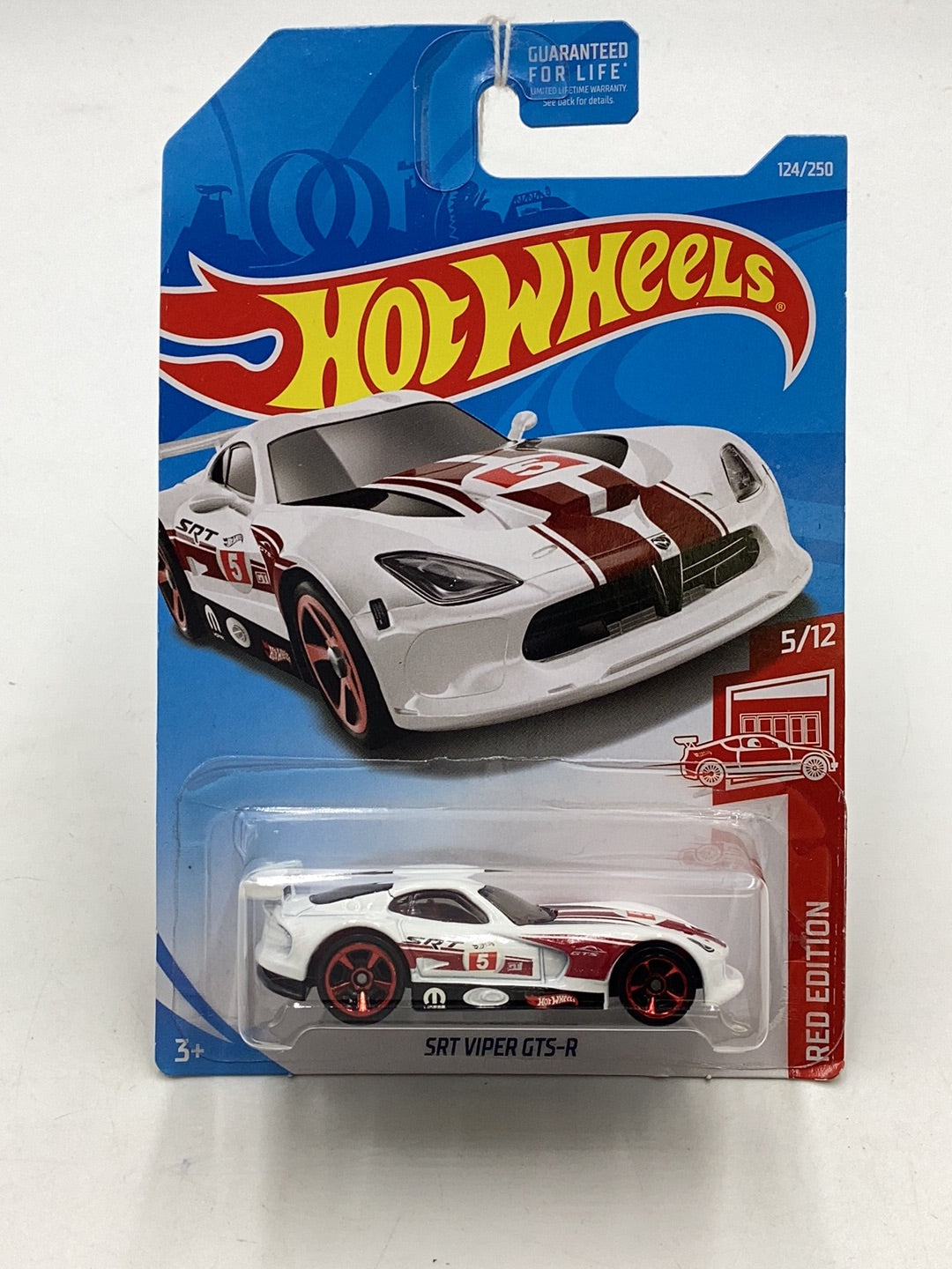 2019 Hot wheels #124 SRT Viper GTS-R Red Edition 150F