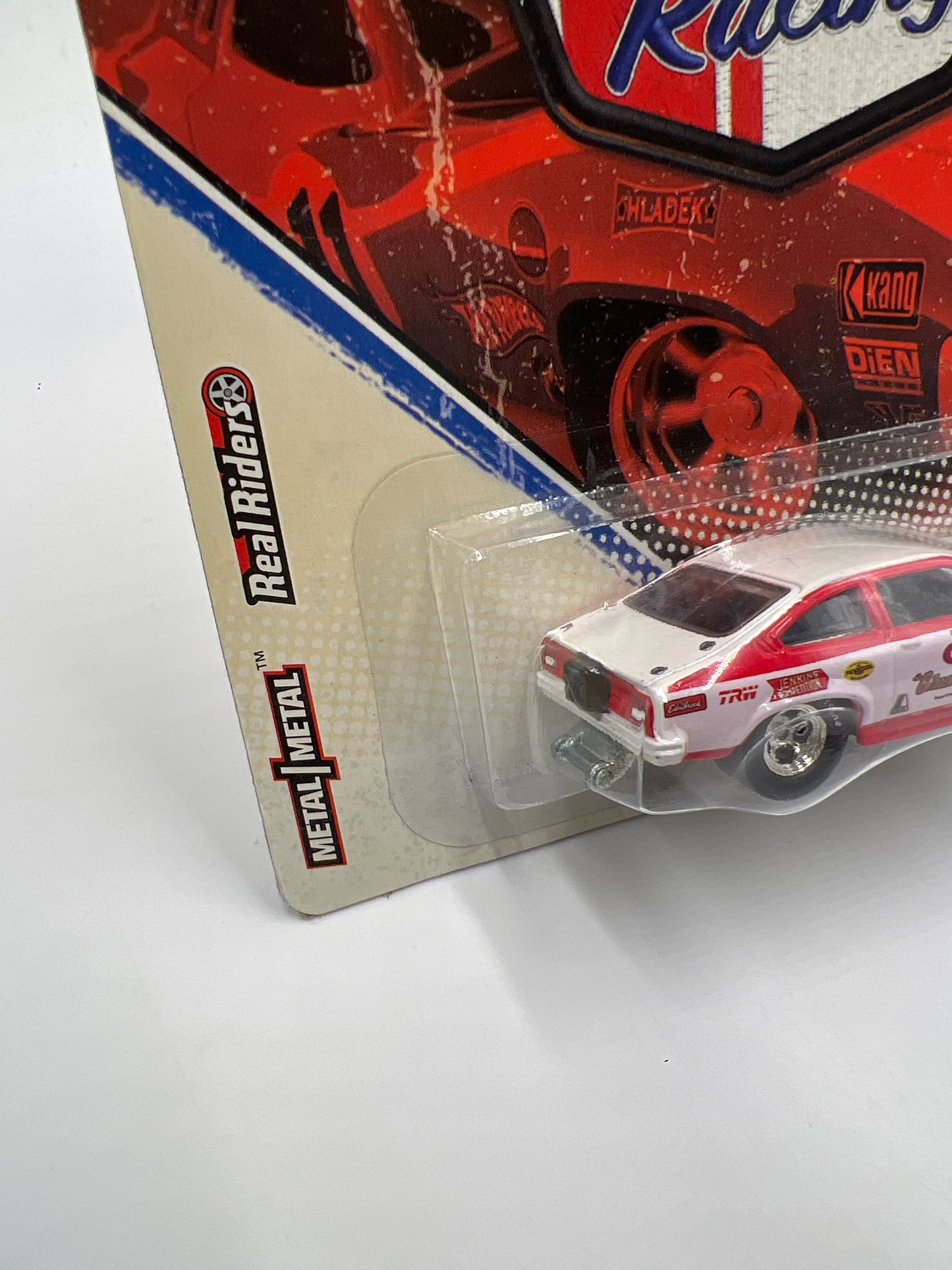 Hot Wheels Premium Vintage Racing #12 74 Chevy Vega Pro Stock Grumpys Toy Red/White W/Protector #1