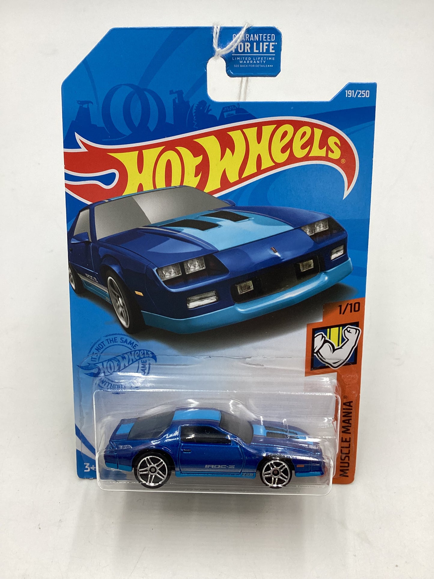 2021 Hot wheels Muscle Mania #191 85 Chevrolet Camaro Iroc-Z blue 1D