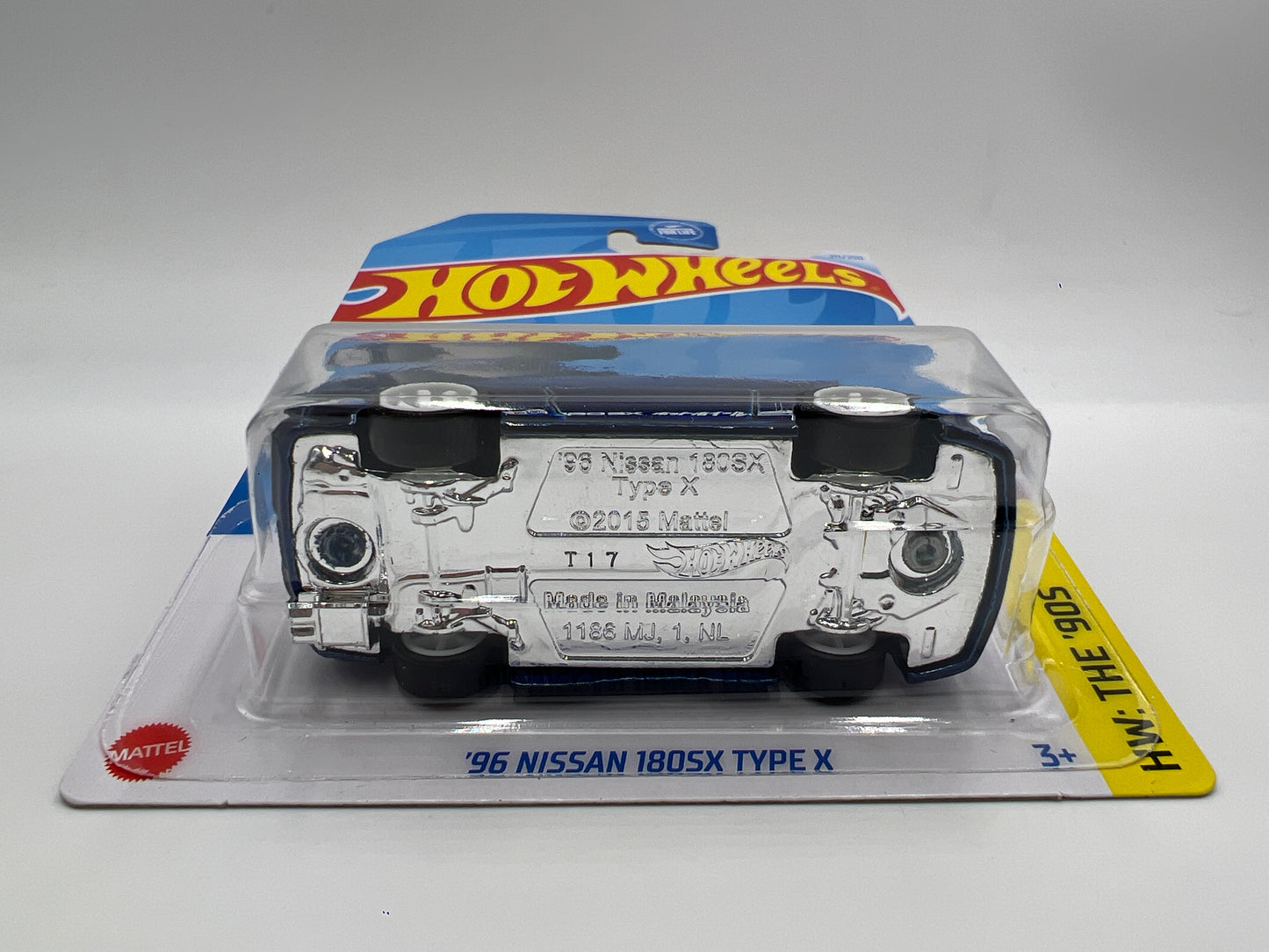 2024 Hot Wheels Super Treasure Hunt #211 96 Nissan 180SX Type X Blue W/Protector