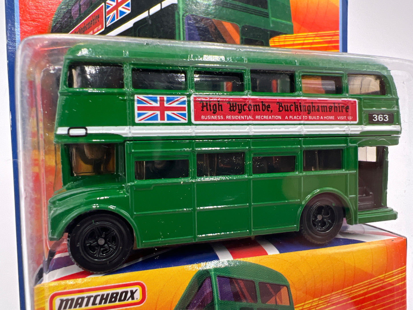 Matchbox Best Of British #10 Routemaster Bus Green 166J