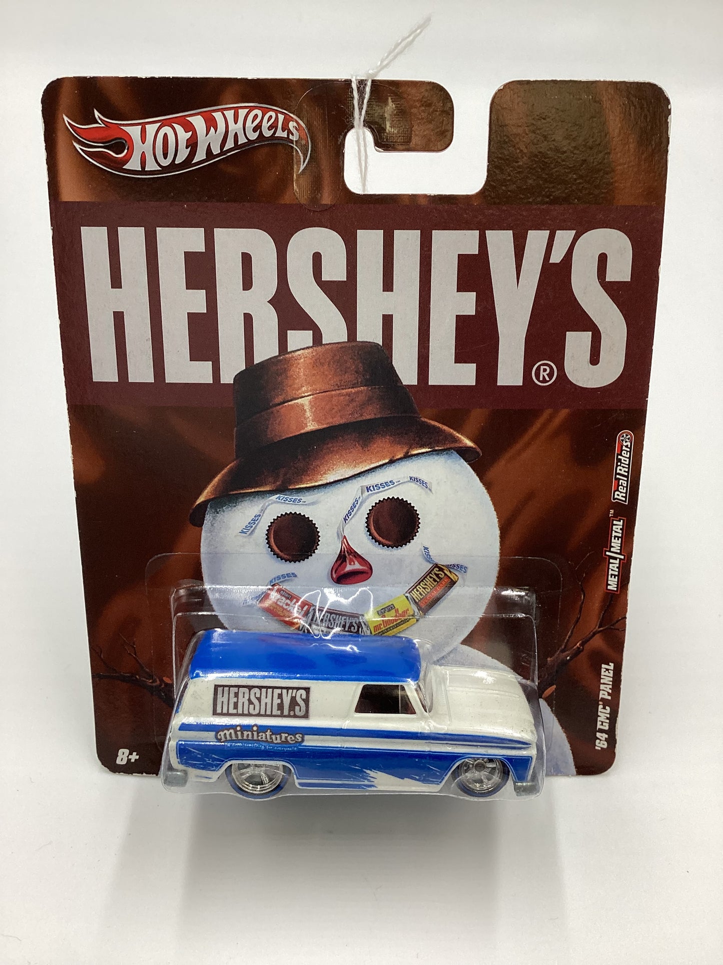 Hot wheels Premium Hersheys 64 GMC Panel White/Blue 269H