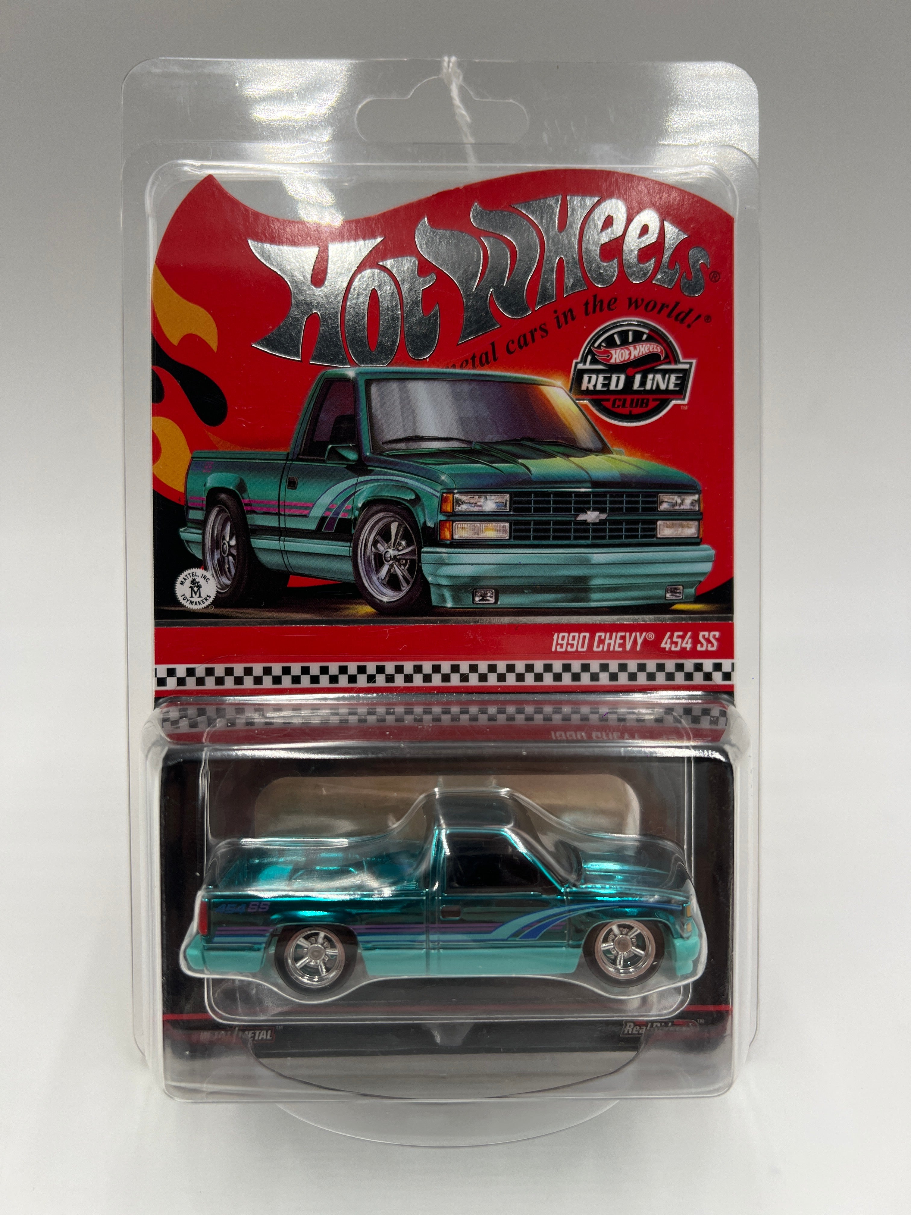 ホットウィールレッドラインクラブ - 1990 シェビー 454 SS 2023 Hot wheels RLC 1990 Chevy 454 SS Red with protector