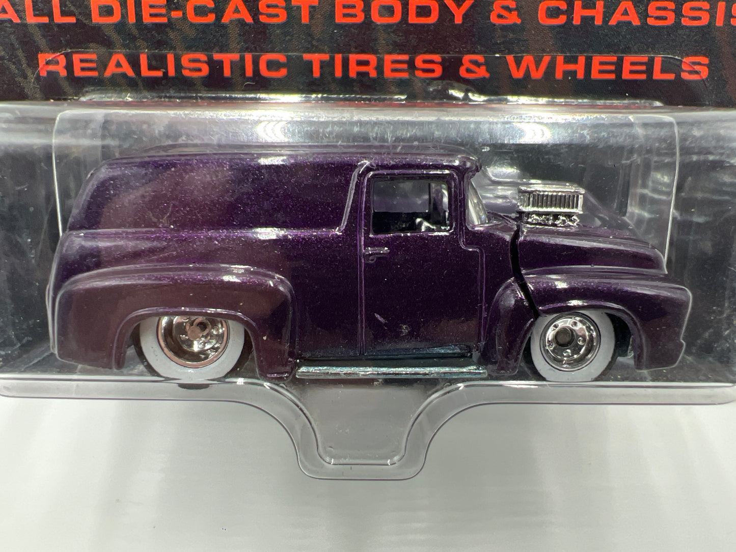 Hot Wheels Premium Ultra Hots 56 Ford Panel Purple (Card Not Perfect) 245i
