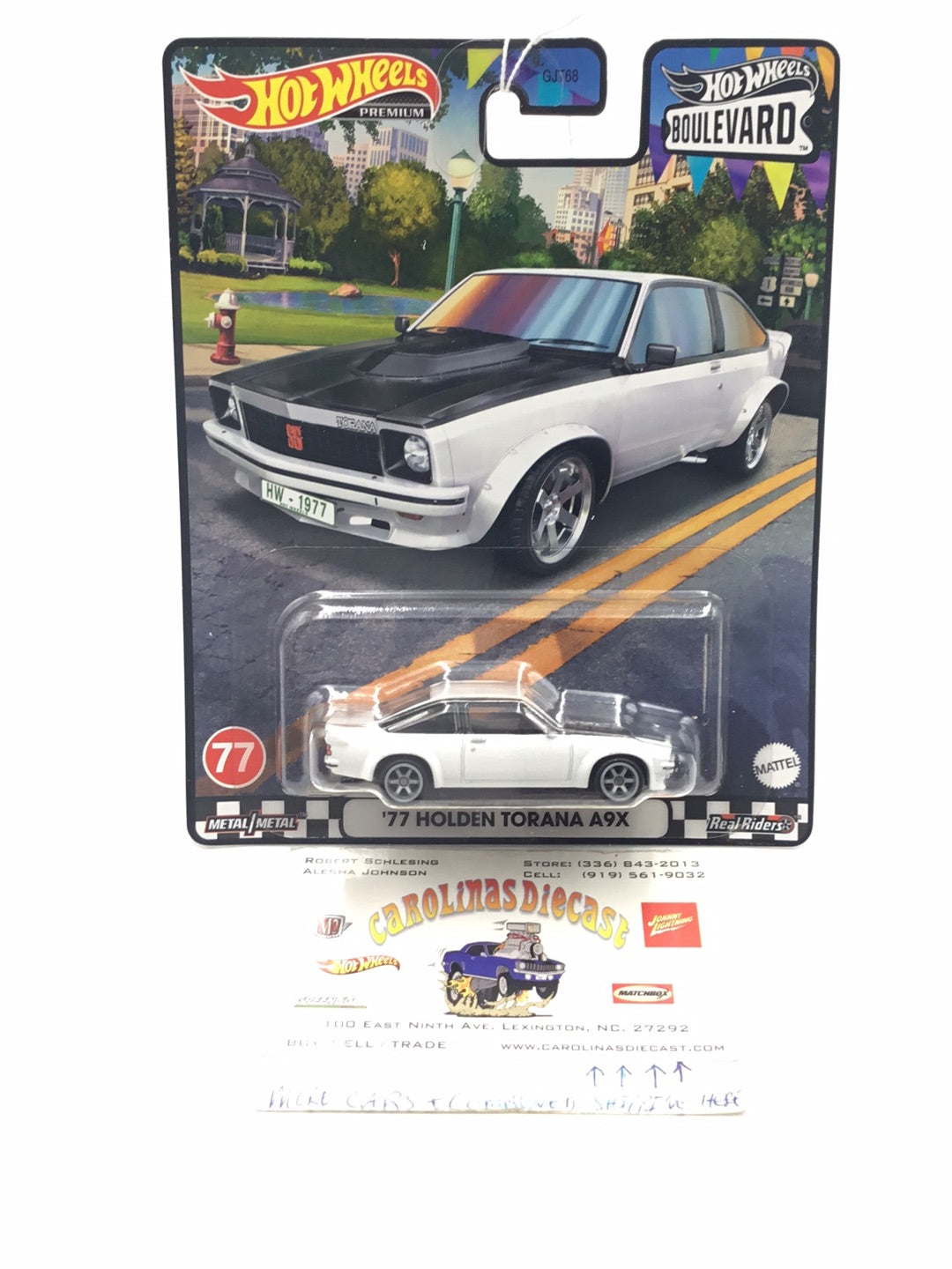 Hot Wheels Boulevard #77 Holden Torana A9X 259G