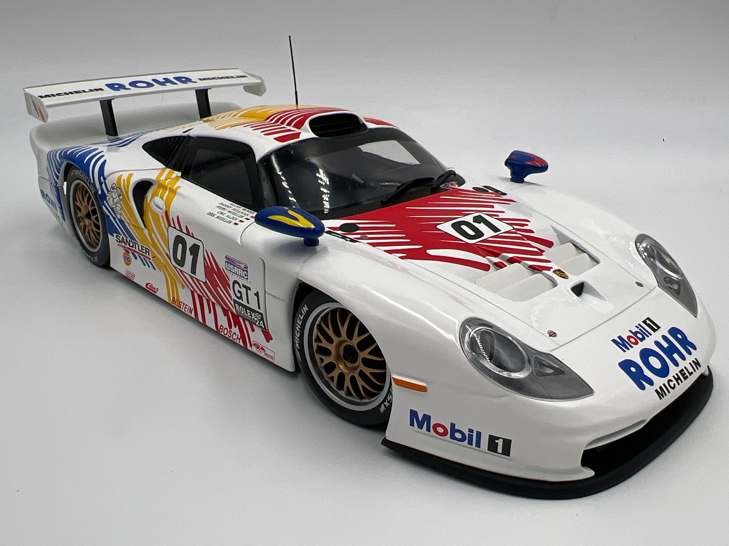 UT Models 1:18 Scale Loose Porsche 911 GT1 #01 Rohr Daytona 1998 Winner