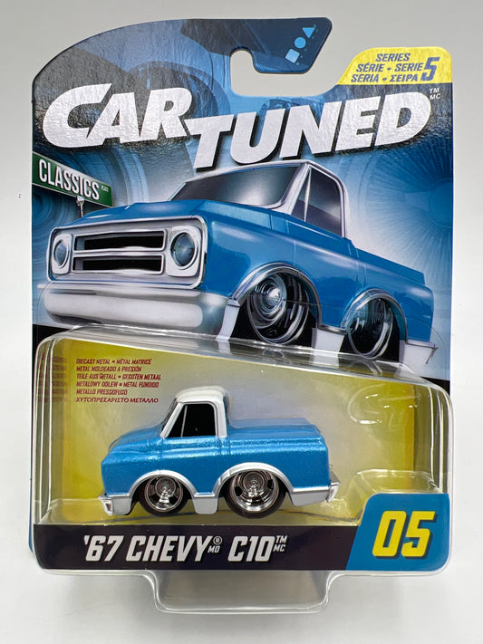 MGA Car Tuned Hobby Exclusive Series 5 #5 67 Chevy C10 Blue