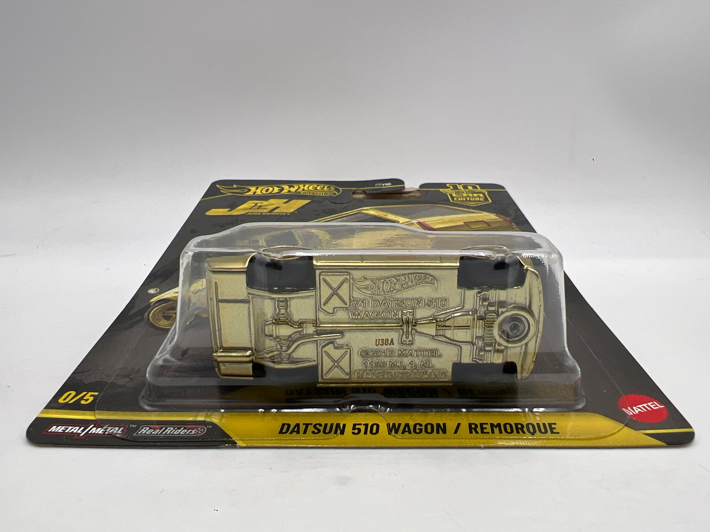 2026 Hot Wheels Premium Japan Historics 5 #0 CHASE Datsun 510 Wagon Gold W/Protector