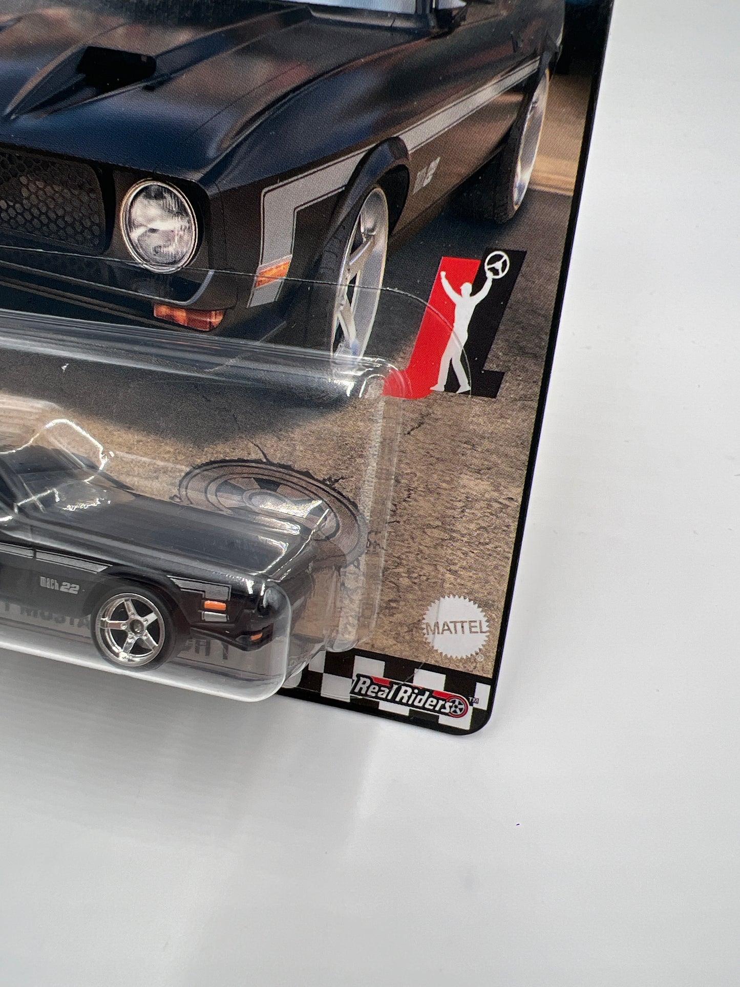 Hot Wheels Premium Boulevard #56 71 Mustang Mach 1 Matte Black 265B