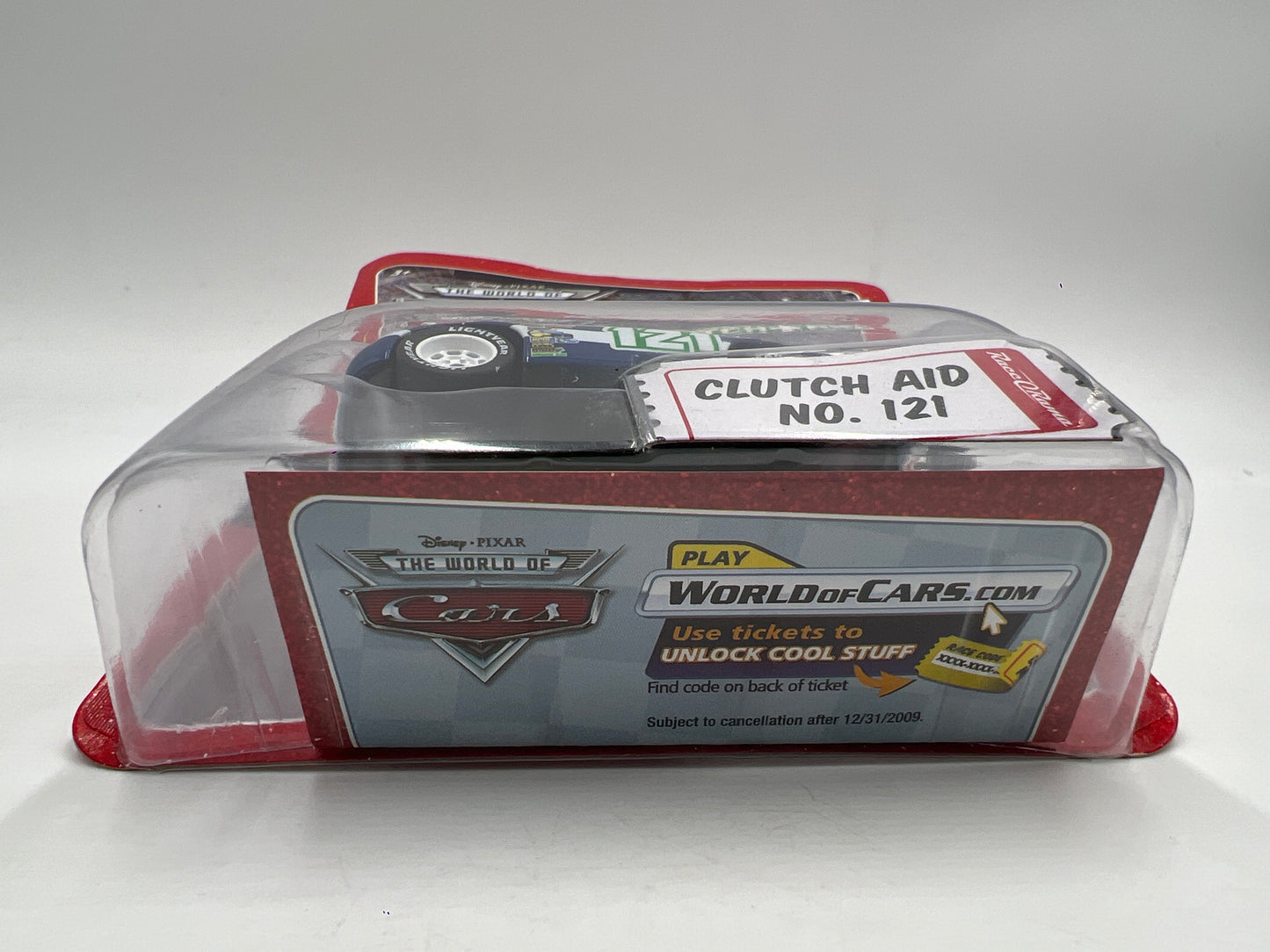 Disney Pixar The World Of Cars Rubber Tires Clutch Aid No 121 137D
