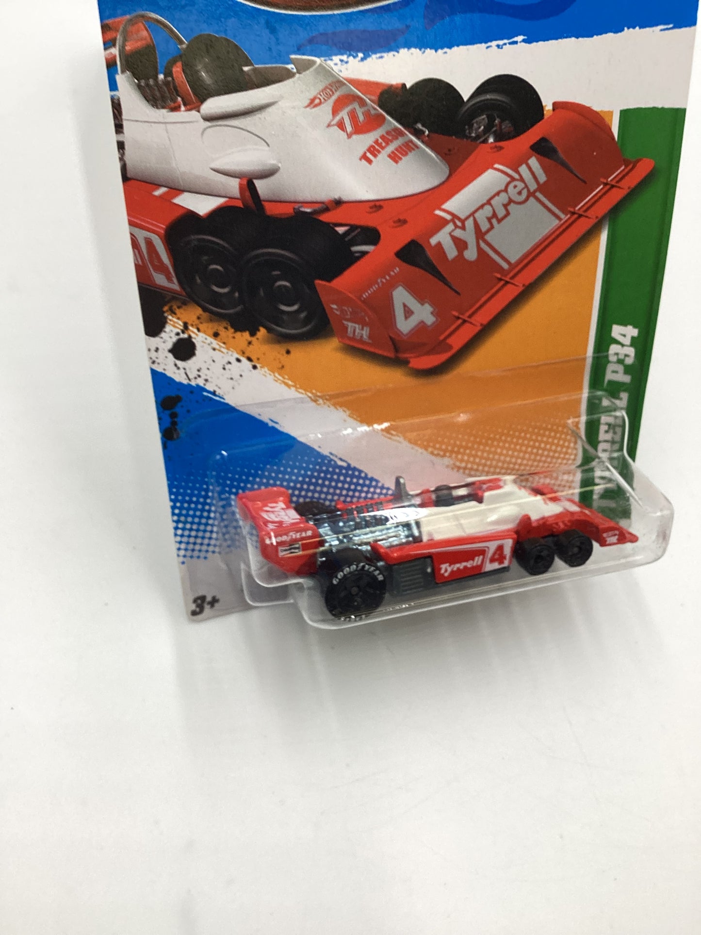 2012 Hot Wheels Treasure Hunt #56 Tyrell P34 Red