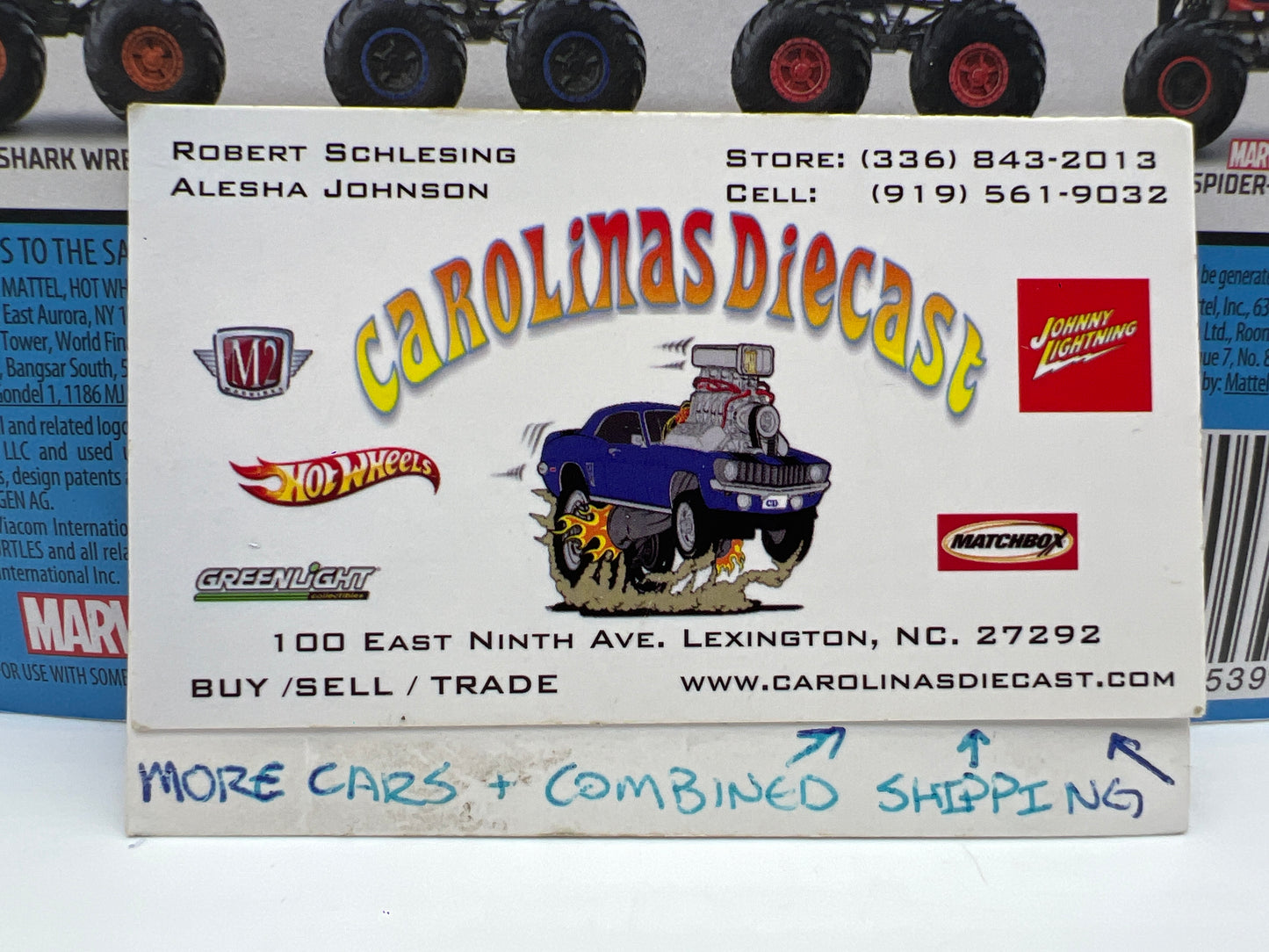 Hot Wheels Monster Trucks Marvel #8 Spider-Man 125A