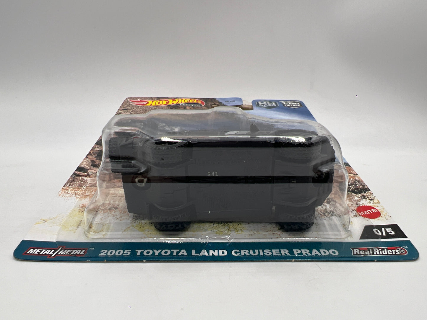 Hot Wheels Premium Car Culture HW Off Road CHASE #0 2005 Toyota Land Cruiser Prado Black W/Protector