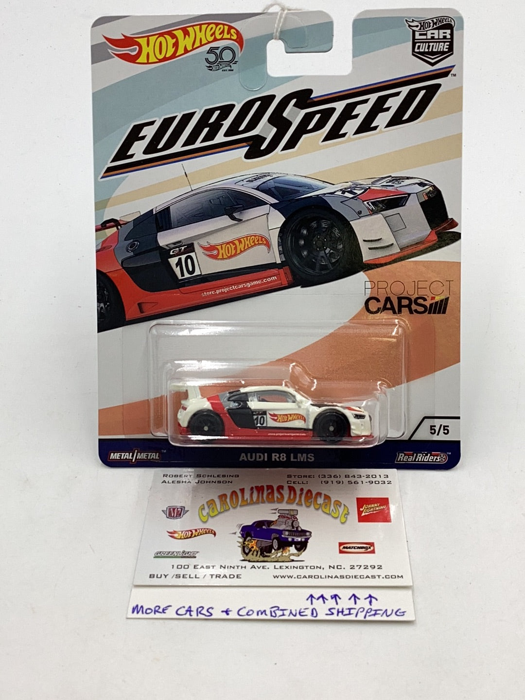 Hot wheels Euro Speed Audi R8 LMS 5/5 245I