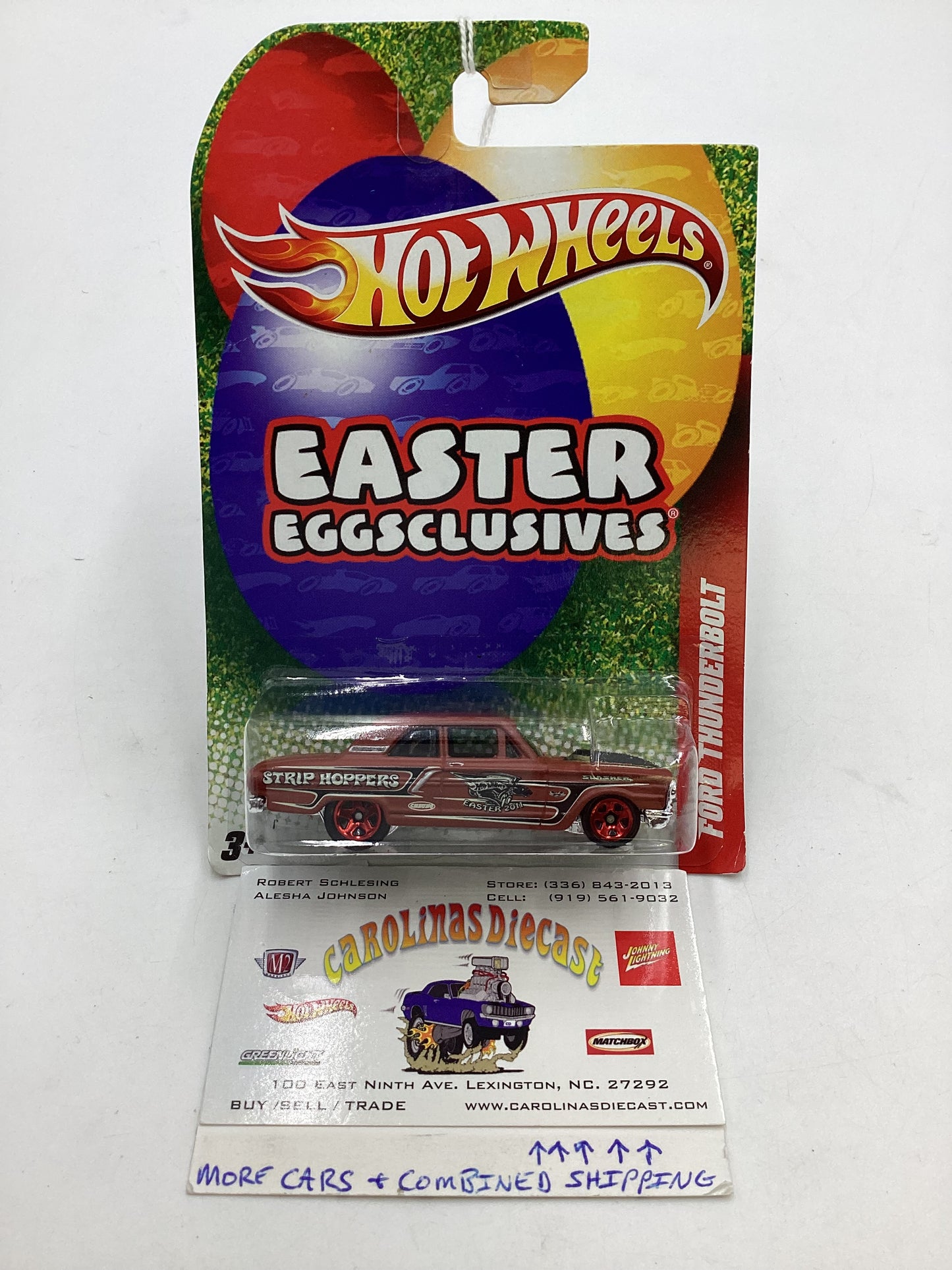 2010 Hot Wheels Easter Eggclusive Ford Thunderbolt 157H